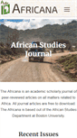 Mobile Screenshot of africanajournal.org
